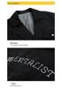 Men's Large Lapel Corduroy Jacket - Stylish Embroidered Spring/Autumn Coat