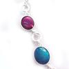 NOA [G5946] - Designer Necklace 'Nora' Turquoise Pink