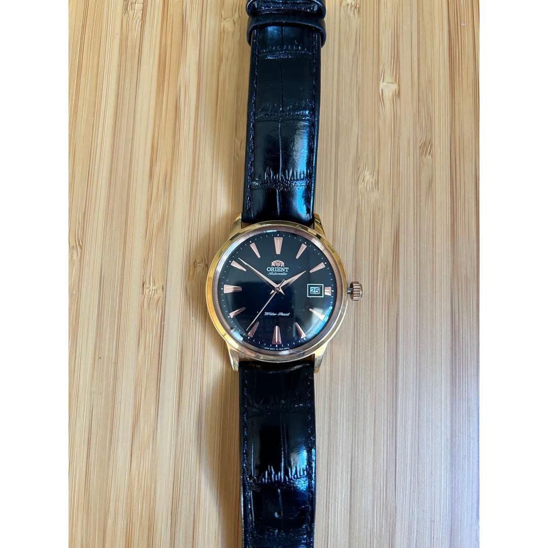 Orient automatic watch black