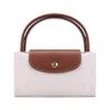 Longchamp Le Pliage 23 Short Handle Canvas And Leather Tote Bag Small Women tote bags Paper 1621089555