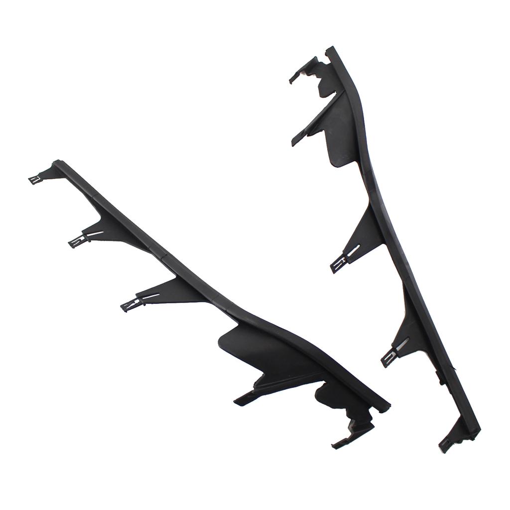 Left & Right One Pair Upper Headlight Cover Strips Replacement for BMW 3 Series E46 98 01(4 Door)