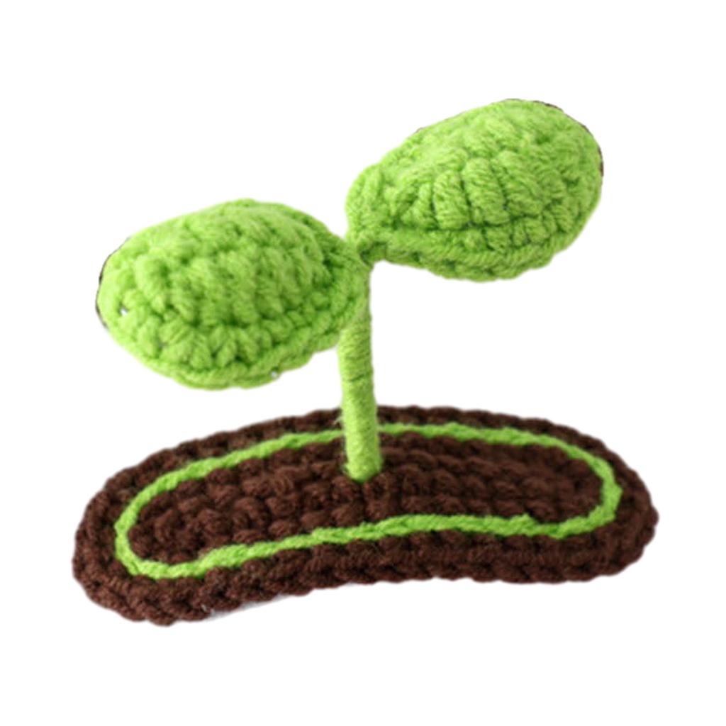 Αξιολάτρευτη Διακόσμηση Κεφαλής Φυτού Φασολιού Χειροποίητα Κροσε Δαγκανάκια Μαλλιών Φυσική Κεφαλόδεσμος Μοναδικό Στερεοφωνικό Αξεσουάρ Μαλλιών