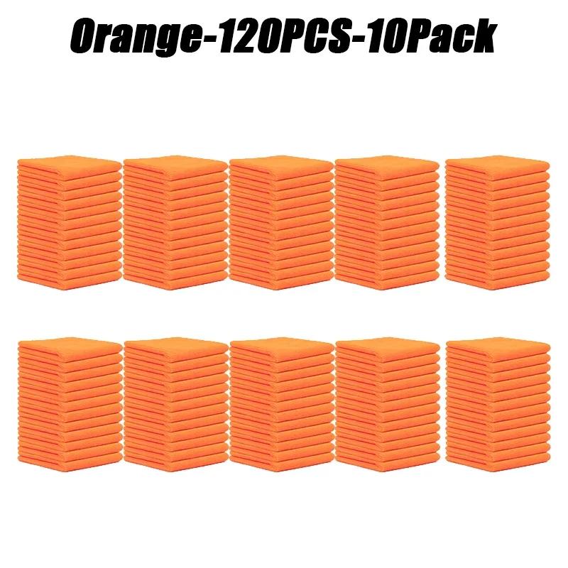 Lint Free Microfiber Cleaning Towels Reusable Cleaning Towels w/ Super Absorbent Stain-removing for Car Window Kitchen Towel