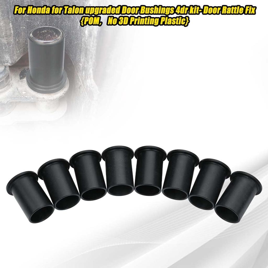 Canitu 8Pcs Upgraded Door Bushings for Honda Talon 2019-2022, 4dr kit Door Rattle Fix Replacement Hinge Liners Spare Auto Parts Seat Bushing Direct