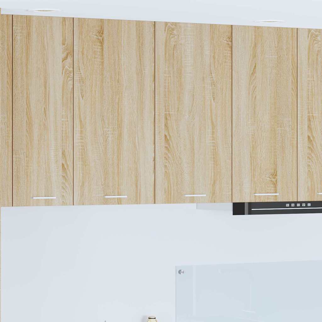 vidaXL Hängeschrank Sonoma-Eiche 80 x 31 x 80 cm Holzwerkstoff