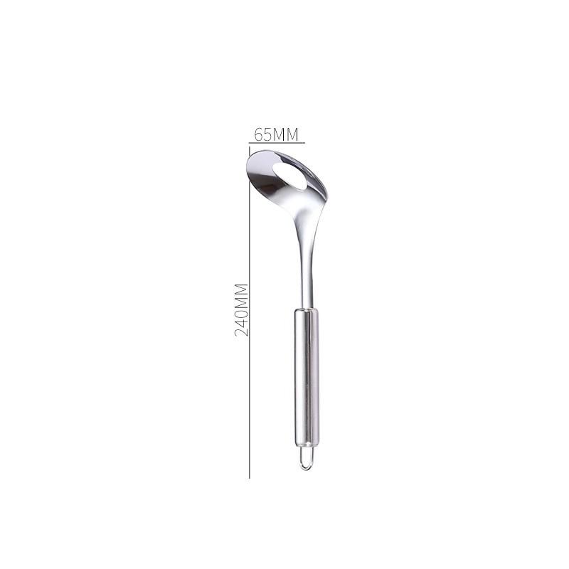 Stainless Steel Anti Stick Meatball Scoop Fall Resistant Portable Hollow Smooth Maker Spoon