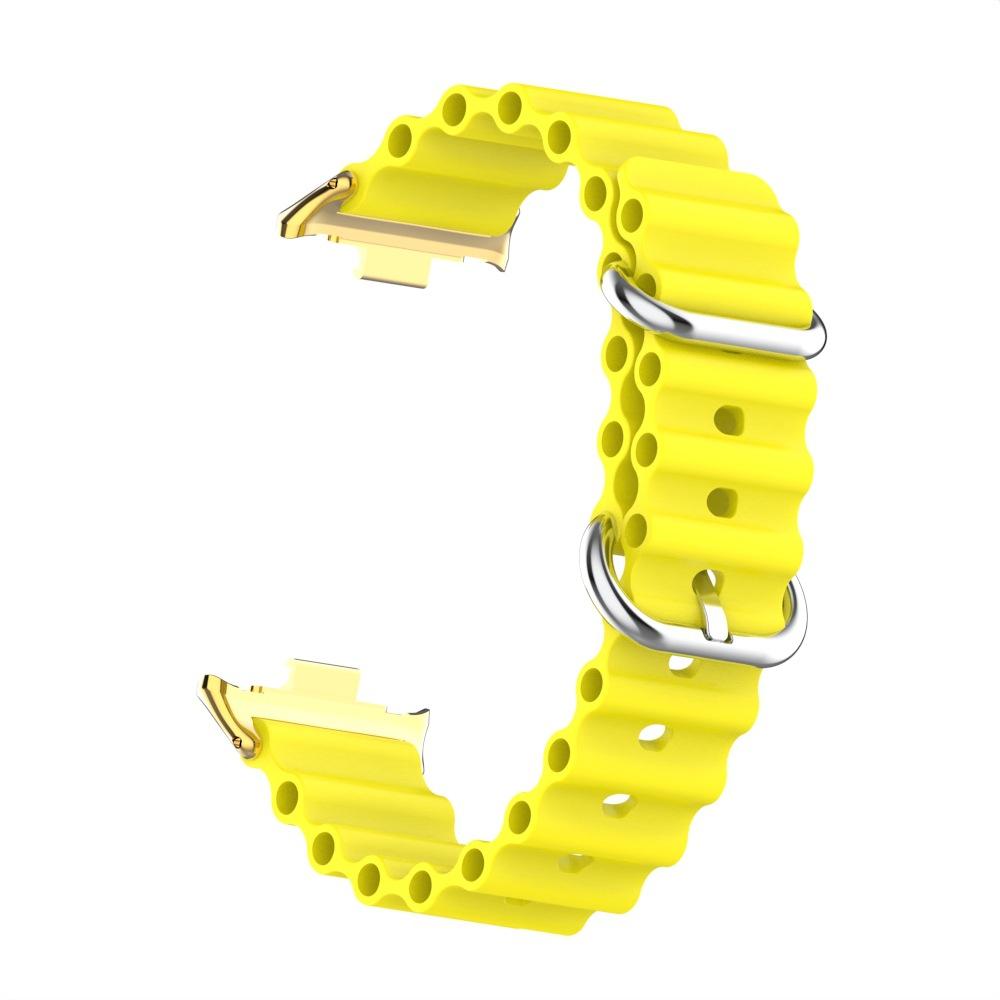 

Для Redmi Watch 6 5 4 Океанический силиконовый ремешок Мягкий спортивный браслет Для Xiaomi Mi Band 9 Pro/8Pro Ремешок Сменный браслет Correa Xiaomi Band 8 Pro