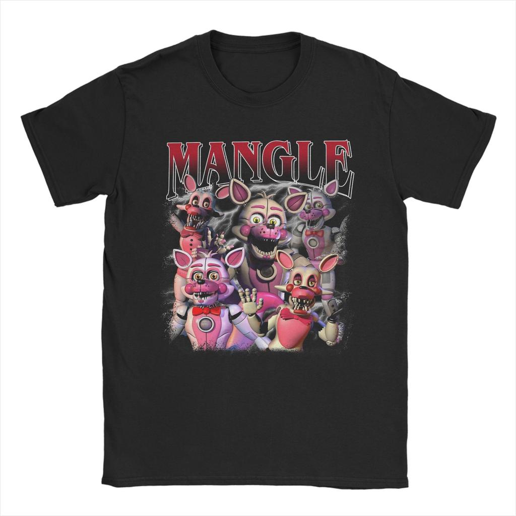 FNAF At Freddys Springtrap Unisex T-Shirts Lustige T-Shirts Kurzarm Rundhals T-Shirts Reine Baumwolle Große Größen Kleidung