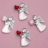 6Pcs Cute Angel Style Love Diamond Hanging Decoration Valentine's Day Graduation Farewell Confession Decoration Gift Souvenir