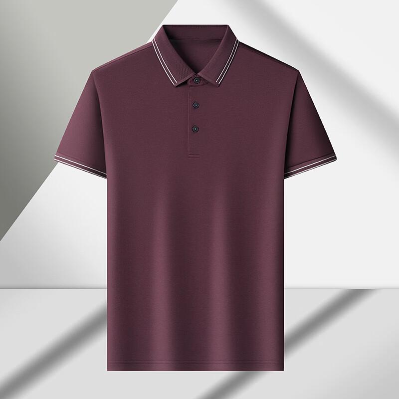 

Firstview Men s Old Money Style Casual Short Sleeve Polo Shirt FX1001 3XL