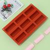 Moule en Silicone Demi-Cylindre 9 Cavités, Forme Bande Longue 3D, pour Chocolat Truffe Mousse Gâteau Dessert, Outil de Cuisson DIY