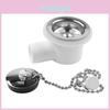 Waste Compact Stainless Sink Steel Drain For Rvs And Boats Installation