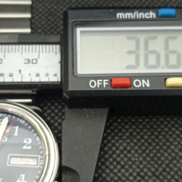 USED VINTAGE SEIKO 5 AUTOMATIC 7006A JAPAN MENS D/D BLUE WATCH 621b-a413554-2 SKU621b-a413554