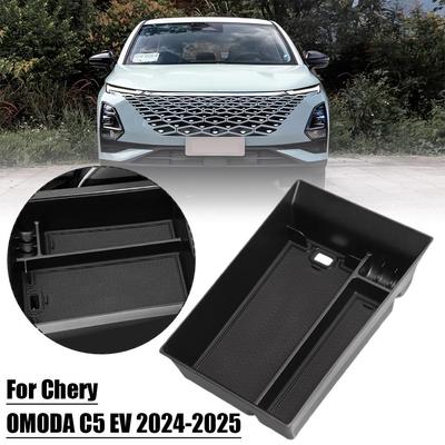 For Chery Omoda C5 EV 2024 2025 Interior Moulding Central Armrest Storage Container Non-slip Bo F3Z8