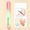 Multifunctional Luminous Portable Pen-shaped Scissors Innovative Two-in-one Design of Scissors