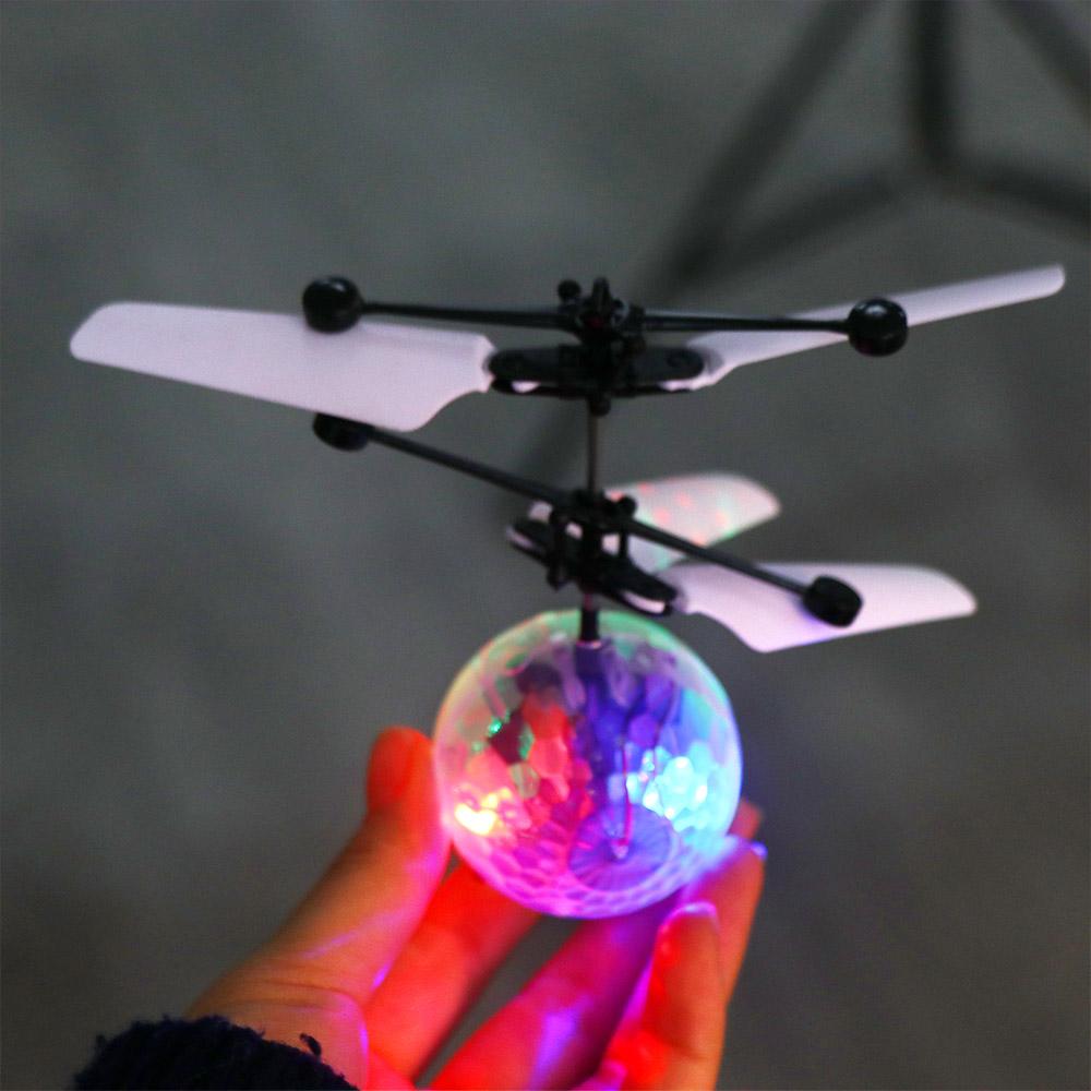 Mini Remote Control AircraftToys Light Up Ball Remote Control Aircraft Light Up Induction Aircraft