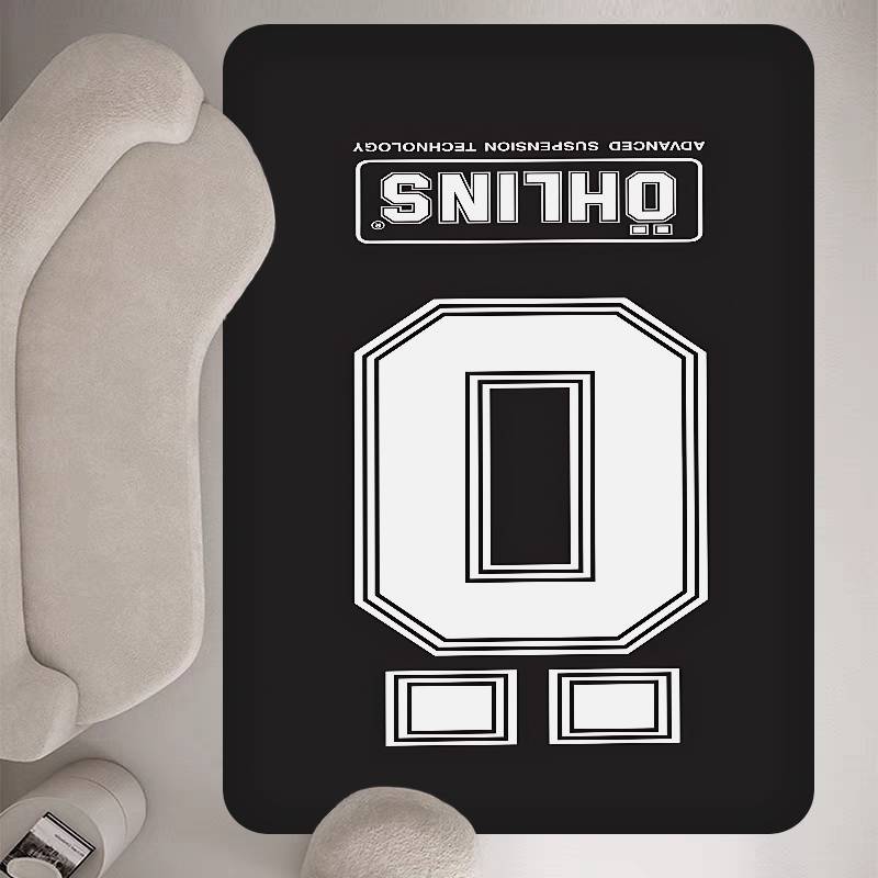 O-Ohlins Room Mats Nordic Style Home Doormat Bathroom-Toilet Mats Bedroom Hotel Decor Mat