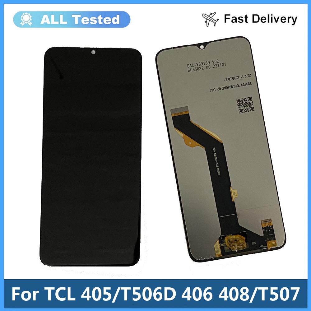 LCD Screen and Digitizer Full Assembly For TCL 405 T506D TCL 406 T506K TCL 408 T507