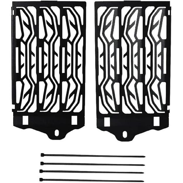 Motorcycle Black Radiator Guard Radiator Grille Protection Cover Accessories For BMW R1200GS