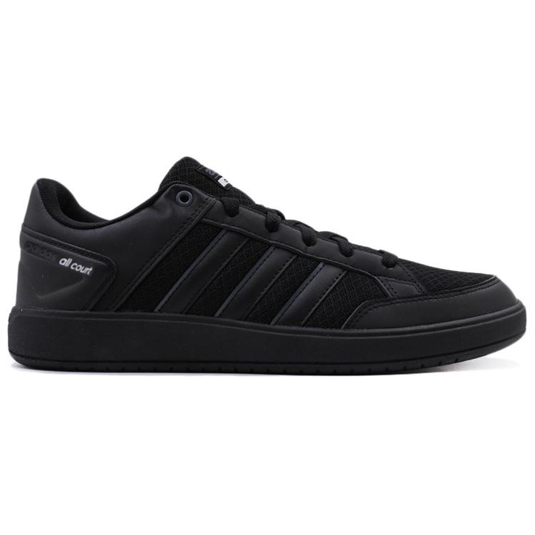 Adidas Court Minimalist Style Slip Resistant Abrasion Resistant Low top Skateboard Shoes Men's Black B43883