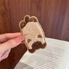 Cat Pattern Bangs Magic Hair Paste Stickers Washable Non-Slip 1/6pcs Hair Styling Accessories for Girls Daily Hairstyling