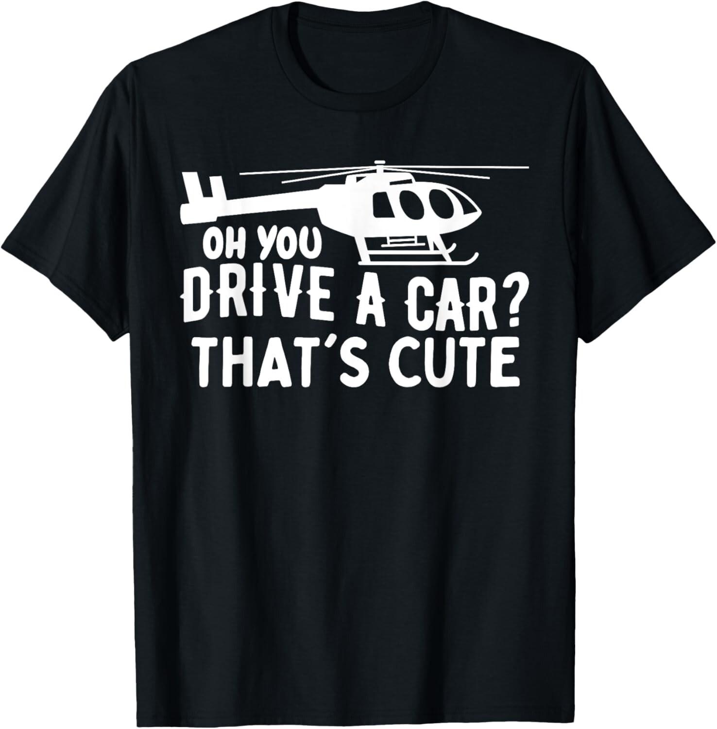 Funny Rotocraft Aviation Helicopter Pilot Tee Gift Unisex T-Shirt S