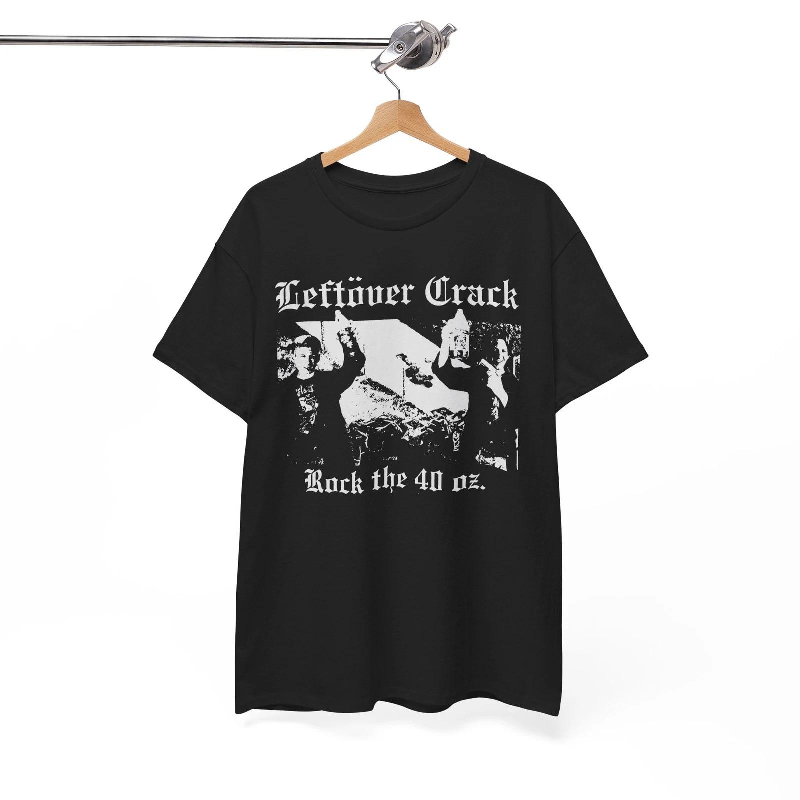 Футболка Leftover Crack, Панк-рок музыка, Унисекс футболка Leftover Crack Rock the 40 oz 2XL