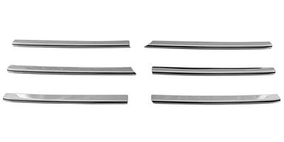 Mirror Stainless Steel Plated Grille Mould for Honda Hustler Fits 50 Ultra-High (6-Piece Set) MR92S/MR52S (GRI-COV-S-008) - R92, R52, 92S,