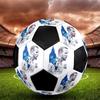 Harry Kane Printed Size 5 Soccer Ball, Machine-Stitched PVC, Durable & High Bounce, All Ages Fit, Fan Merchandise, Matches & Outdoor Use.
