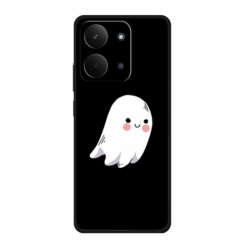 For Redmi 15C 4G Case 15 C Cartoon Cat Black Silicone Soft TPU Phone Case For Xiaomi Redmi 15C Back Cover Cases Redmi15C 6.9"