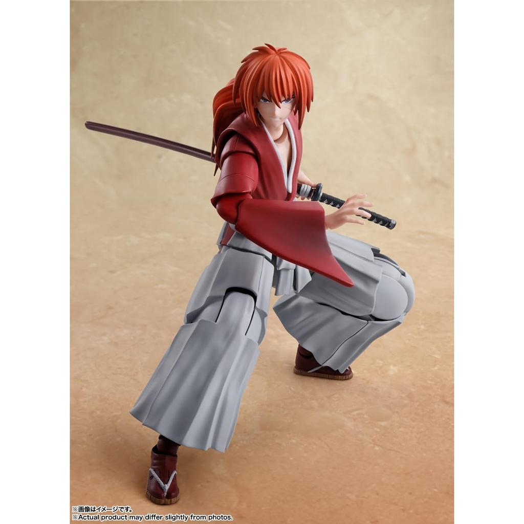 S.H. Figuarts Rurouni Kenshin -Meiji Swordsman- Kenshin Himura 135mm PVC & ABS Painted Action Figure