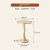 Nordic Modern French Petal Edge Table Coffee Table Retro Living Room Sofa Corner Bedroom Cream Light Luxury Small Table New 2025