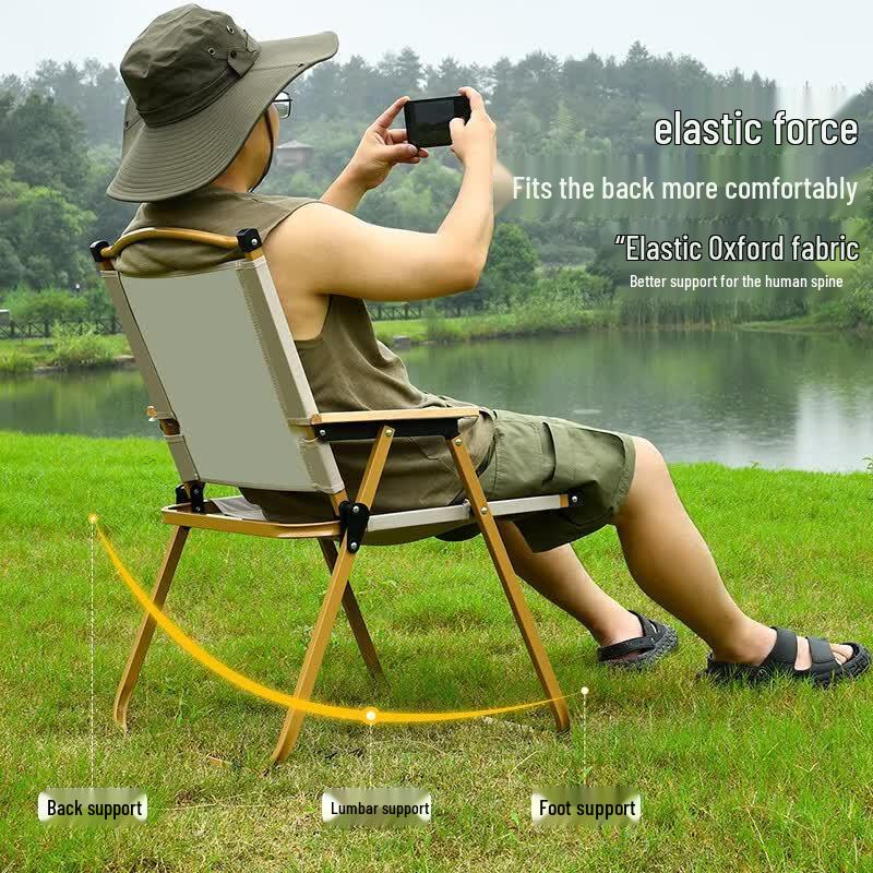 Zebian Outdoor Portable Folding Kermit Chair