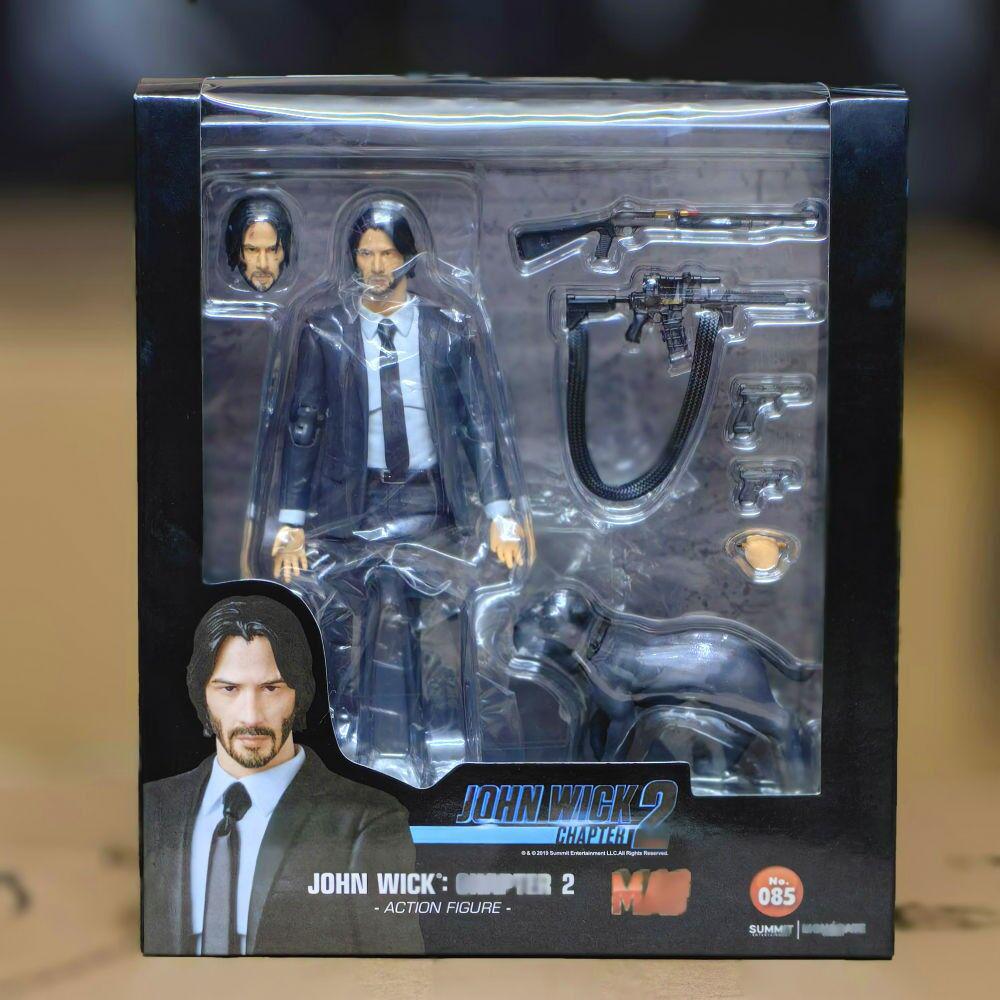 MAFEX 085 John Wick Speed Chase Articulated Figure Ornament Gift