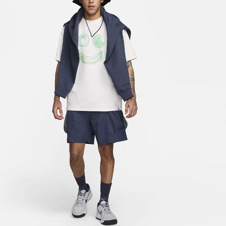 Nike ACG Hike Snacks Comfortable Soft Fruit Print Round Neck Short Sleeve T-Shirt Men Tops Summit-White FZ7205-121