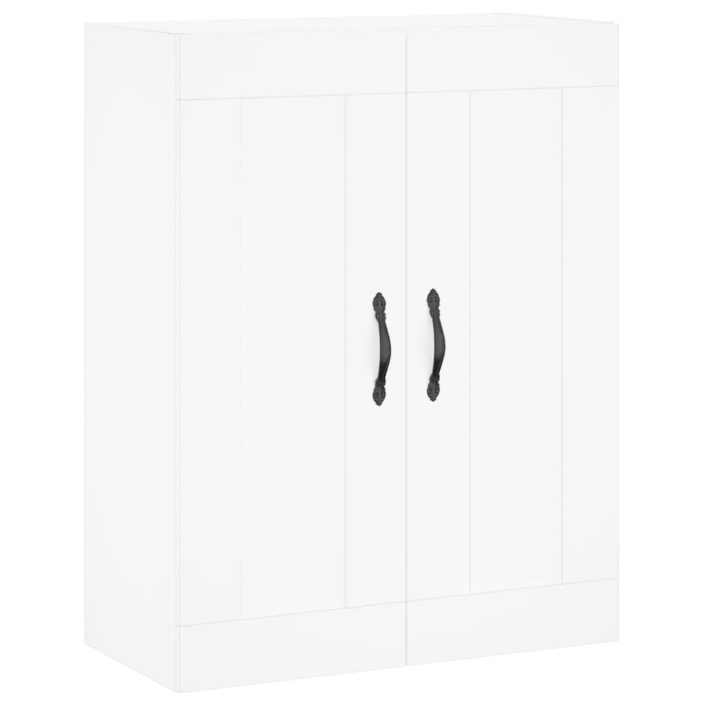 Highboard White 69.5 x 34 x 180 cm Particleboard