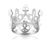 BTtime Princess Crown Tiara, Mini Cupcake Crown, Perfect for Weddings, Princess Parties, Birthdays, Cute Pearl Tiara, Cake Accessory, Decoration