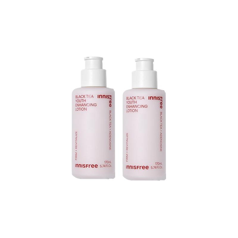 Innisfree Lotion Moisturizing and Firming Black Tea Youth Lotion-170ml2 красный
