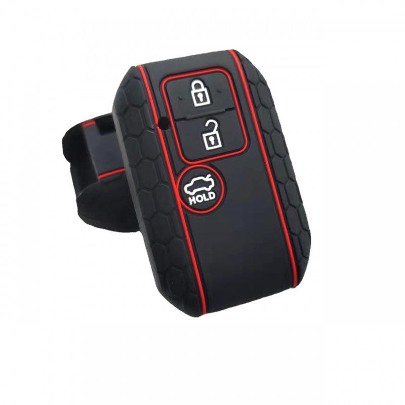 

Совместим с Suzuki Swift, Vitara, Fengyu, Ruiqi, Qiyue, Kizashi и индийскими автомобилями - Силиконовый чехол для ключа Default Bulk OPP Bag серый