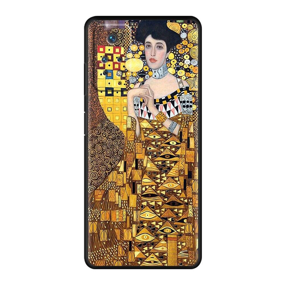 Van Gogh Starry Night Klimt Kiss Phone Coque Armor Case For Redmi Note 8 10 11 Pro 9 7 K40 9S 9C 9A 9T 8T K50 10C