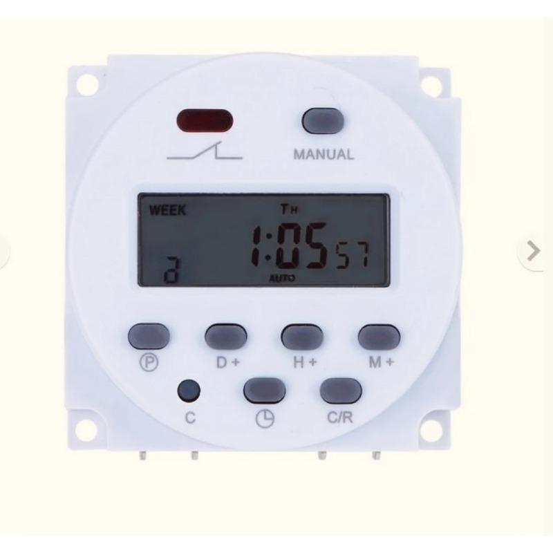 12V 24V 110V 220V YP109A Digital LCD Power Timer Programmable Time Switch Relay CN101 Timer Switch Power Timer
