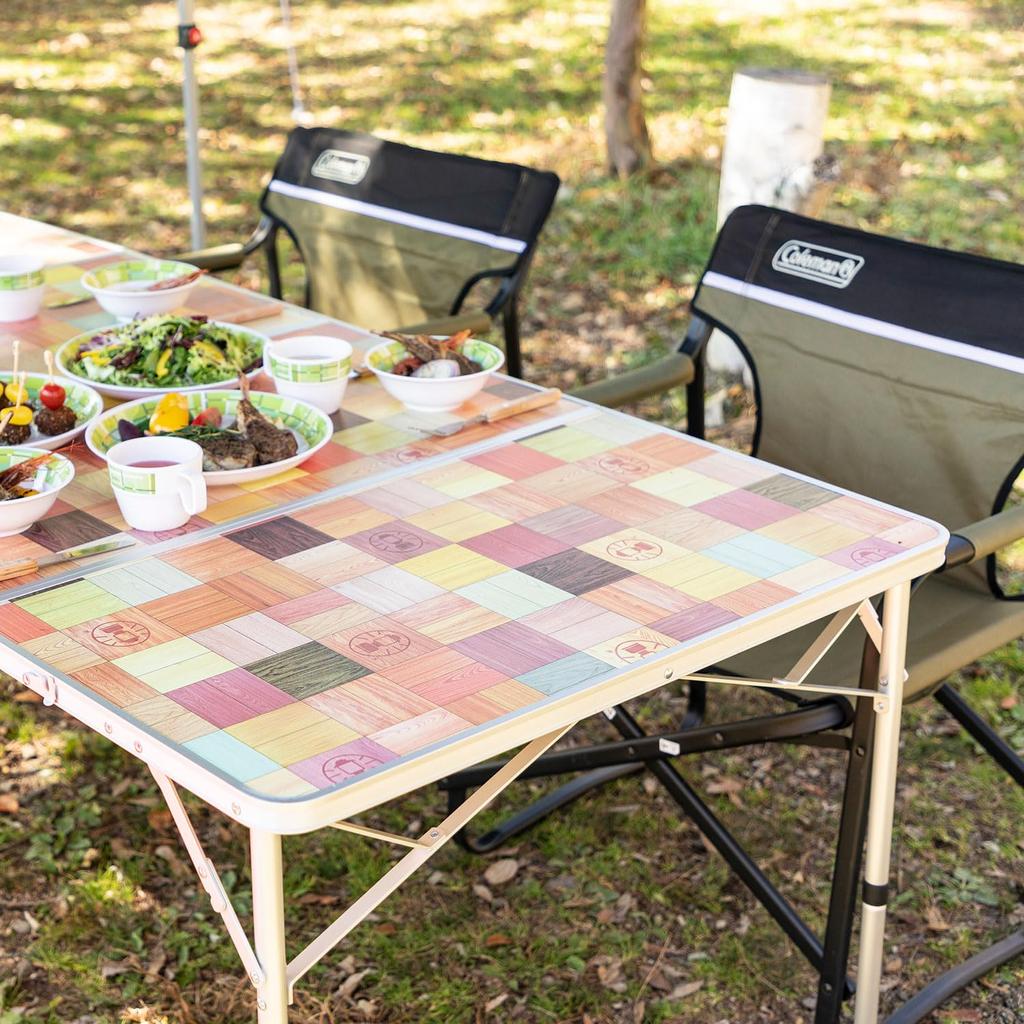 Židle Coleman, odkládací stolek, lehátko, ST olivová, 2000033809