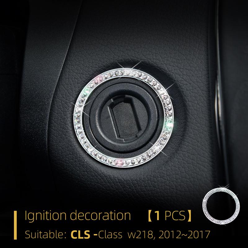 For Mercedes Benz CLS W218 C218 2011-2018 4Door Coupe Crystal Diamond Interior Trim Bling Rhinestone Accessories