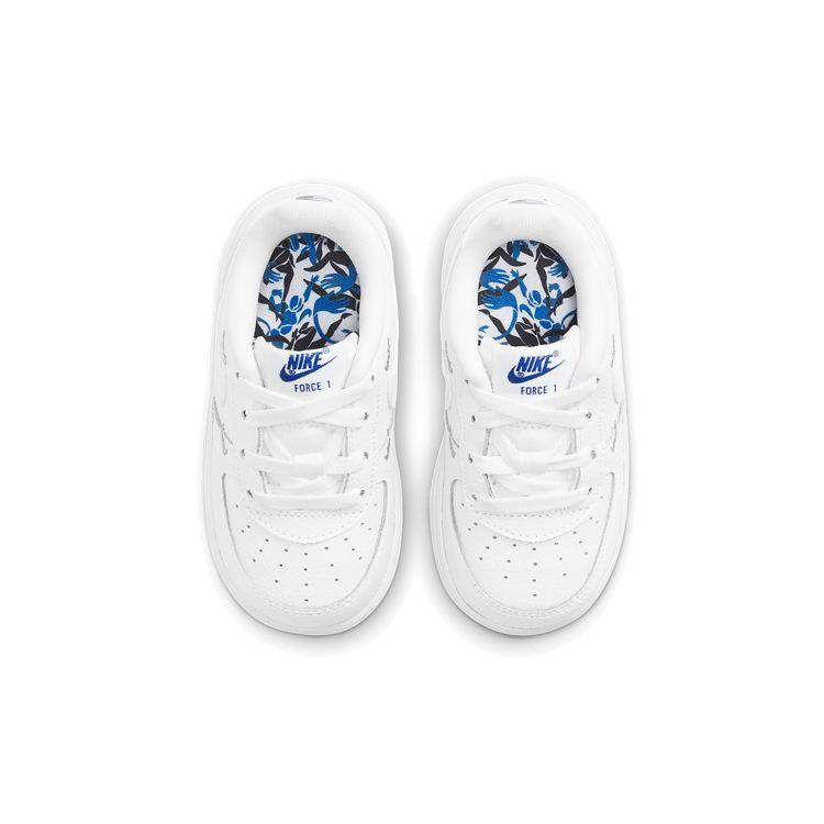 Nike Air Force 1 Lv8 Non-Slip Durable Low-Top Skate Shoes Baby Sneakers White CT4400-100
