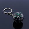 Creative Ball Compass Pendant Unisex Keychain Car Key Ring Hanging Decor Gift
