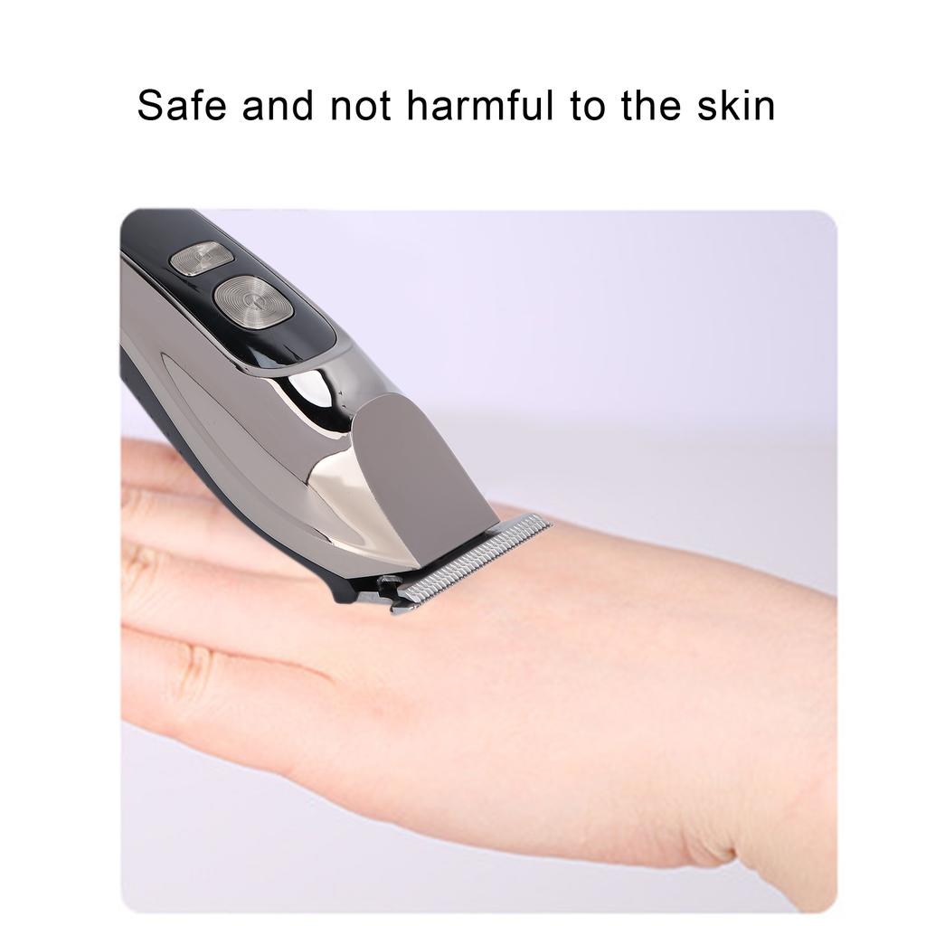 Professional Electric Hair Clippers Baber Hair Cutting Clipper LCD Display Hair Grooming Trimmer