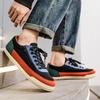 Men's Canvas Shoes Casual Breathable Non-Slip Walking Shoes Lightweight Comfortable Sneakers for Male