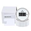 ZMFJH Digital 2"52MM Water Level Gauge for Universal Car Red Backlight Water Tank Meter Indicator 0-190ohm,240-33ohm Marine Boat