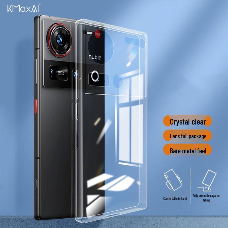 KMaxAI Transparent TPU Phone Case for Nubia