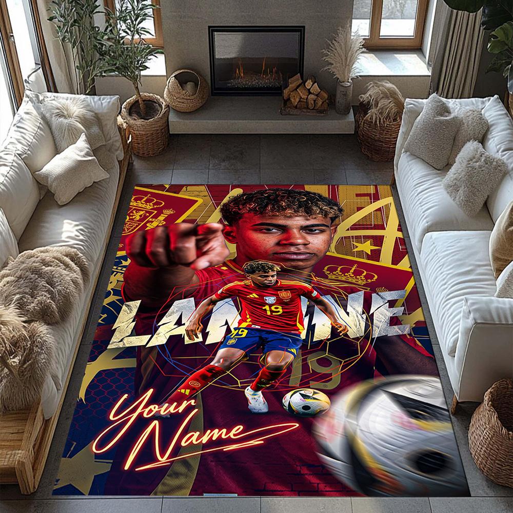Lamin Yamal Customize Text Area Rug Perfect For Dormitory Kitchen Decorate Room Dining Room Antislip Rug Decorate Offices
